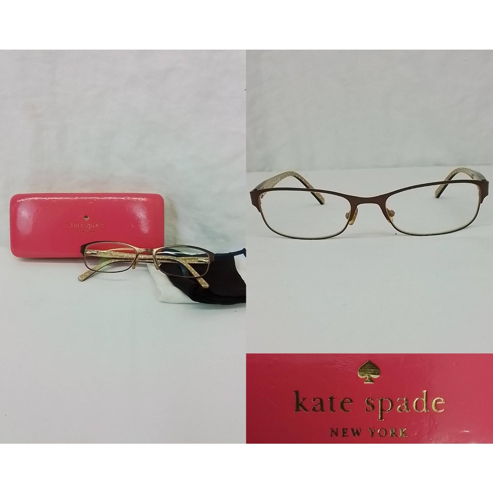 Kate Spade Kate Spade New York Eyeglass Frames Ambrosette 52-17-135 Size ONE SIZE - 1 Thumbnail