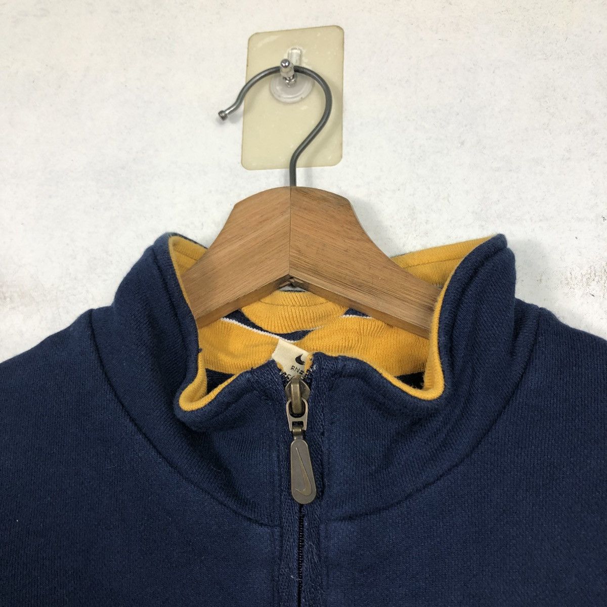 Nike 📌Half Zipper Collar Sweater Nike Small Swoosh Size US M / EU 48-50 / 2 - 16 Thumbnail