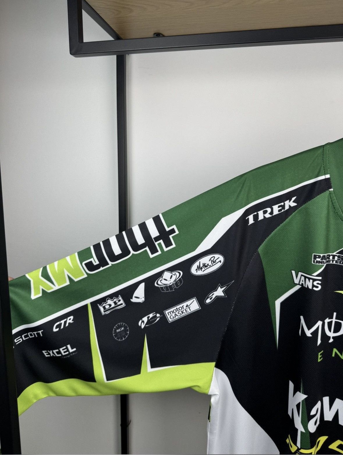 Hypebeast Grail Kawasaki Monster Energy Asap Rocky Style Moto Jersey Size US M / EU 48-50 / 2 - 4 Thumbnail