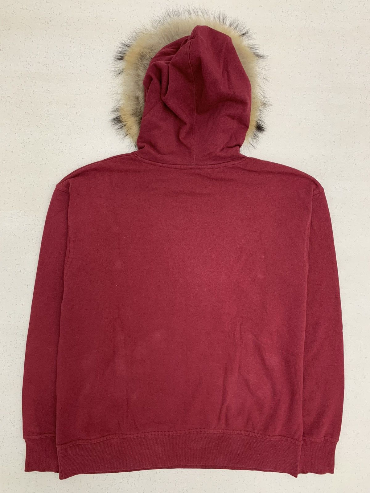 Japanese Brand OXFORD UNIVERSITY FAUX FUR HOODIE IFSIXWASNINE LGB STYLE Size US M / EU 48-50 / 2 - 12 Thumbnail