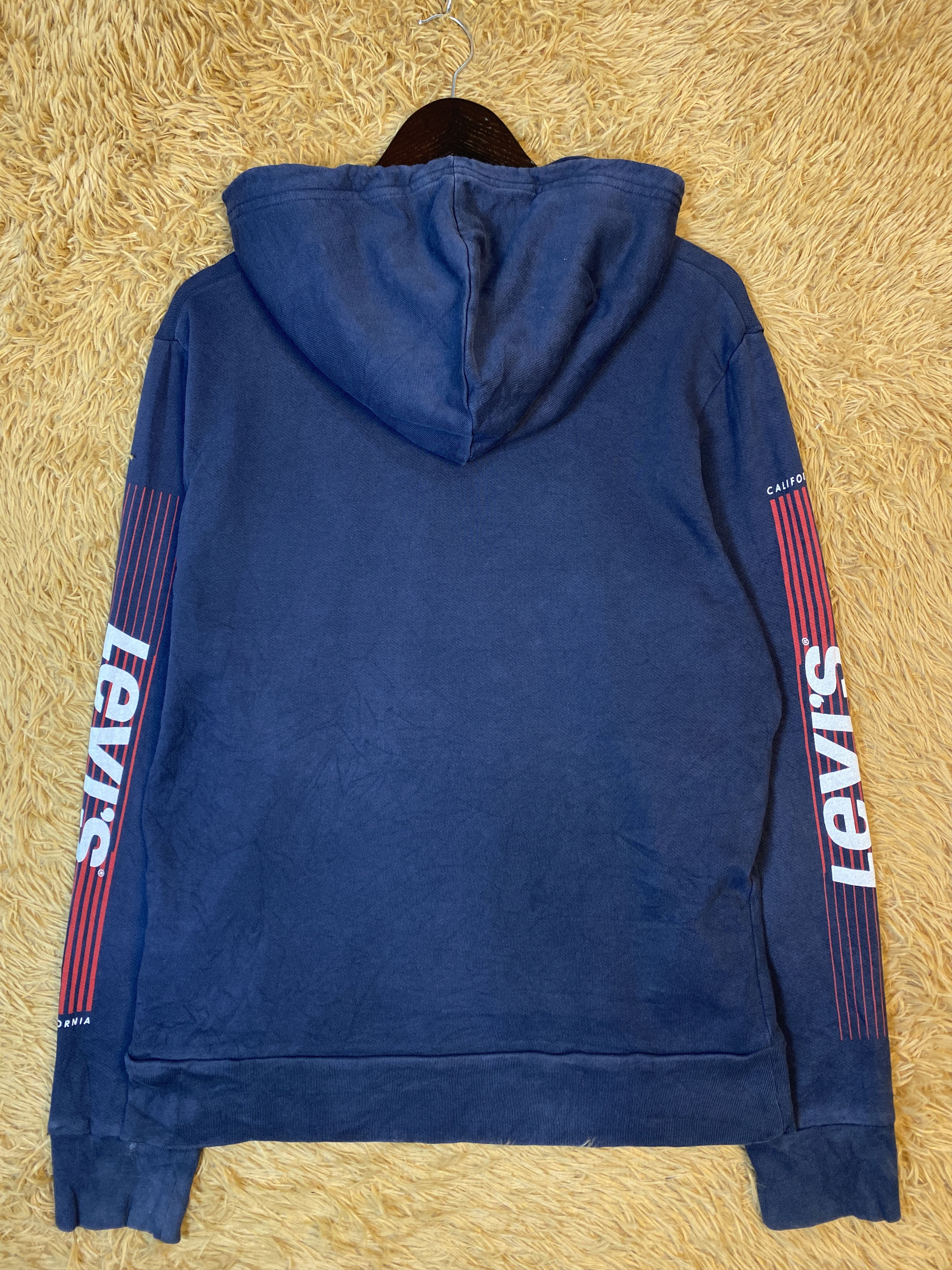 Levi's Vintage Levi's Nice Design Pullover Hoodies PS0404 Size US S / EU 44-46 / 1 - 11 Thumbnail