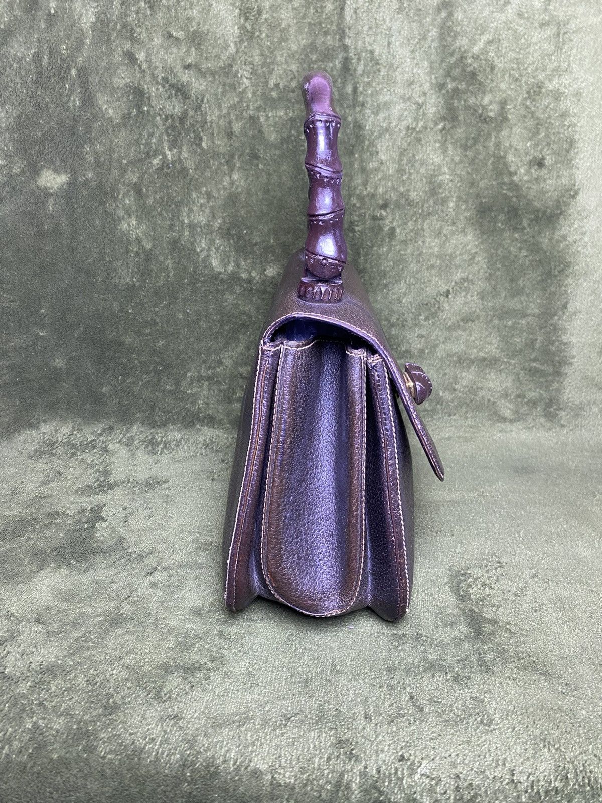 Gucci Gucci bamboo top-handle bag, vintage 1970s Size ONE SIZE - 7 Thumbnail