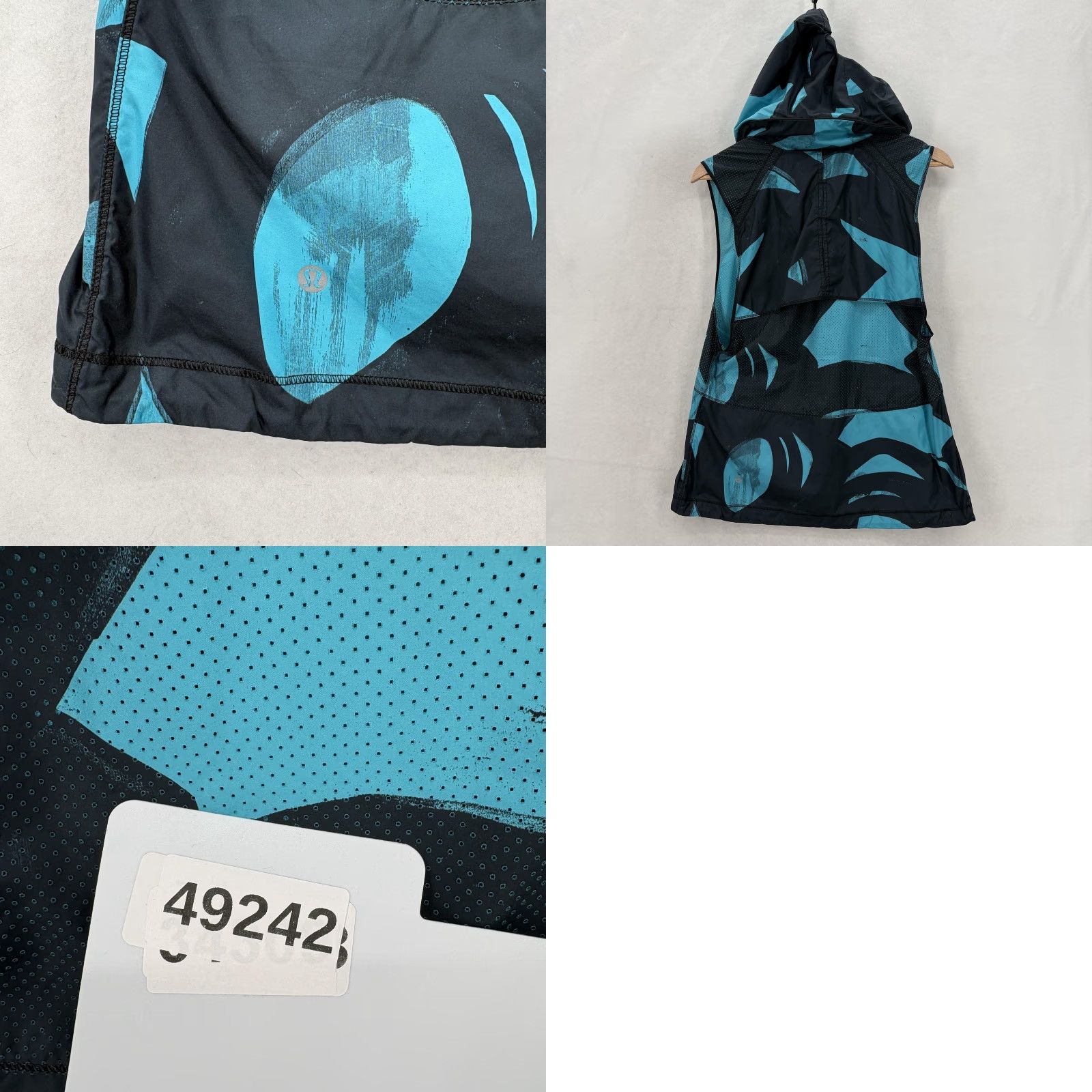 Lululemon lululemon Pack It Vest Womens 8 Black Running Gym Size M / US 6-8 / IT 42-44 - 8 Thumbnail