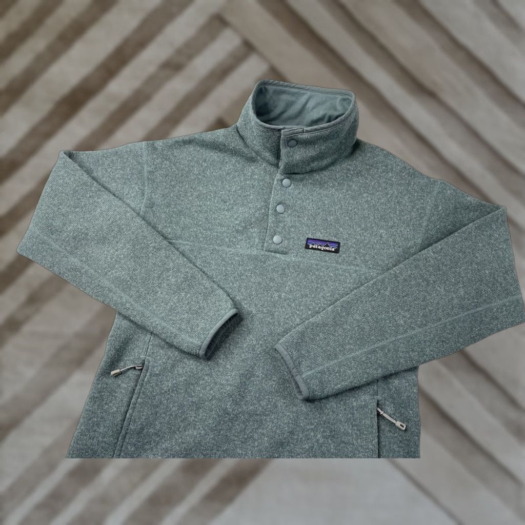 Patagonia Patagonia Lightweight Better Sweater Marsupial Pullover Jacket Women XS Snap T Fleece Size XS / US 0-2 / IT 36-38 - 1 Thumbnail