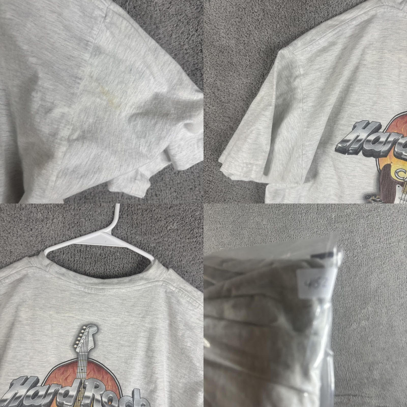 Hard Rock Cafe VINTAGE Hard Rock Cafe Shirt Mens XL Gray 2000 London Guitar Back Graphic Tee Size US XL / EU 56 / 4 - 9 Thumbnail