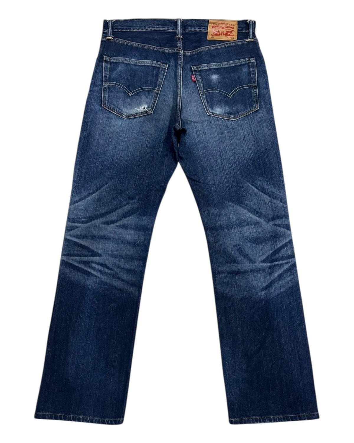 Levi's × Undercover Vintage Levis 502 Blue Faded Distressed Denim Jean Size US 33 - 8 Thumbnail