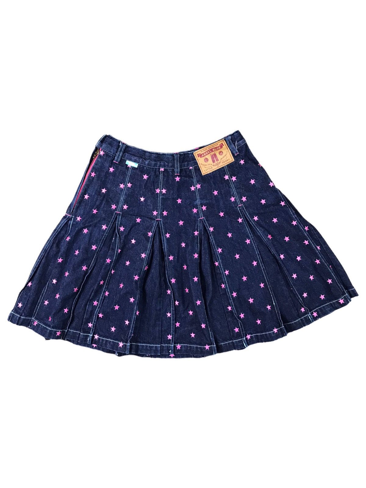 Hysteric Glamour VTG 90s ANGEL BLUE MINI SKIRT PLEATED BY HYSTERIC GLAMOUR Size 26" / US 2 / IT 38 - 6 Thumbnail