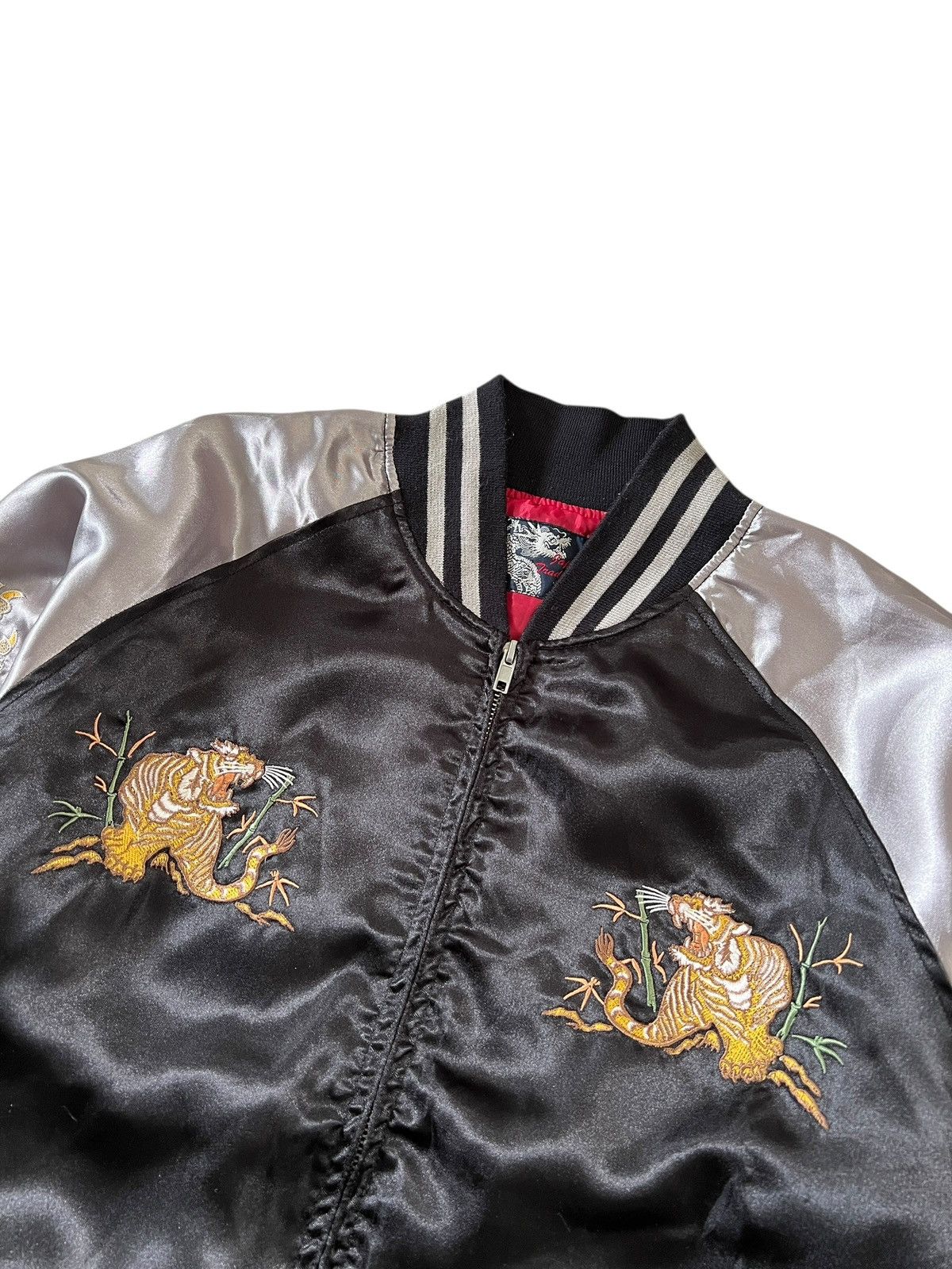 Japanese Brand Vintage Japanese Traditional 🇯🇵 Sukajan Souvenir Jacket Size US L / EU 52-54 / 3 - 4 Thumbnail