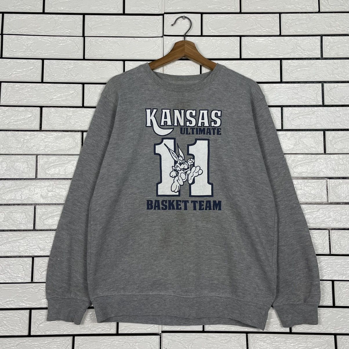 Japanese Brand Kansas Ultimate Basket Team Sweatshirt Size US M / EU 48-50 / 2 - 1 Thumbnail