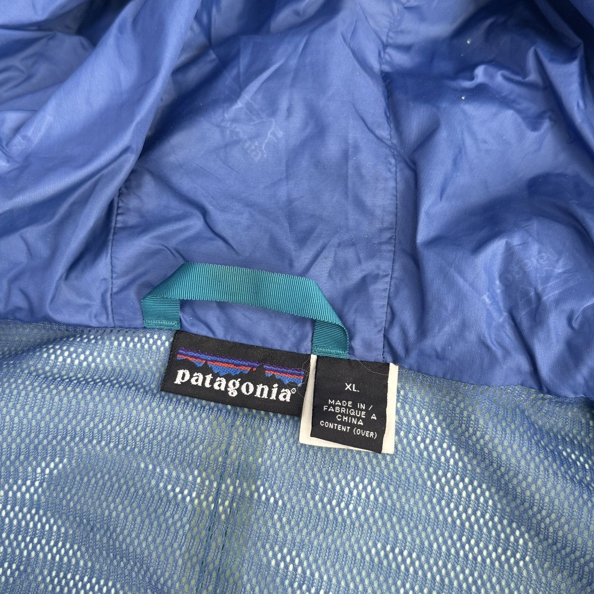 Patagonia Vintage Patagonia Nylon Storm Coat Jacket 90s Blue Size XL Size US XL / EU 56 / 4 - 11 Thumbnail