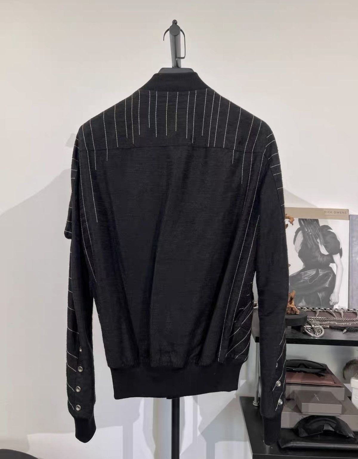 Rick Owens Rick Owens Runway Ray MA-1 Bomber Jacket Size US S / EU 44-46 / 1 - 2 Thumbnail