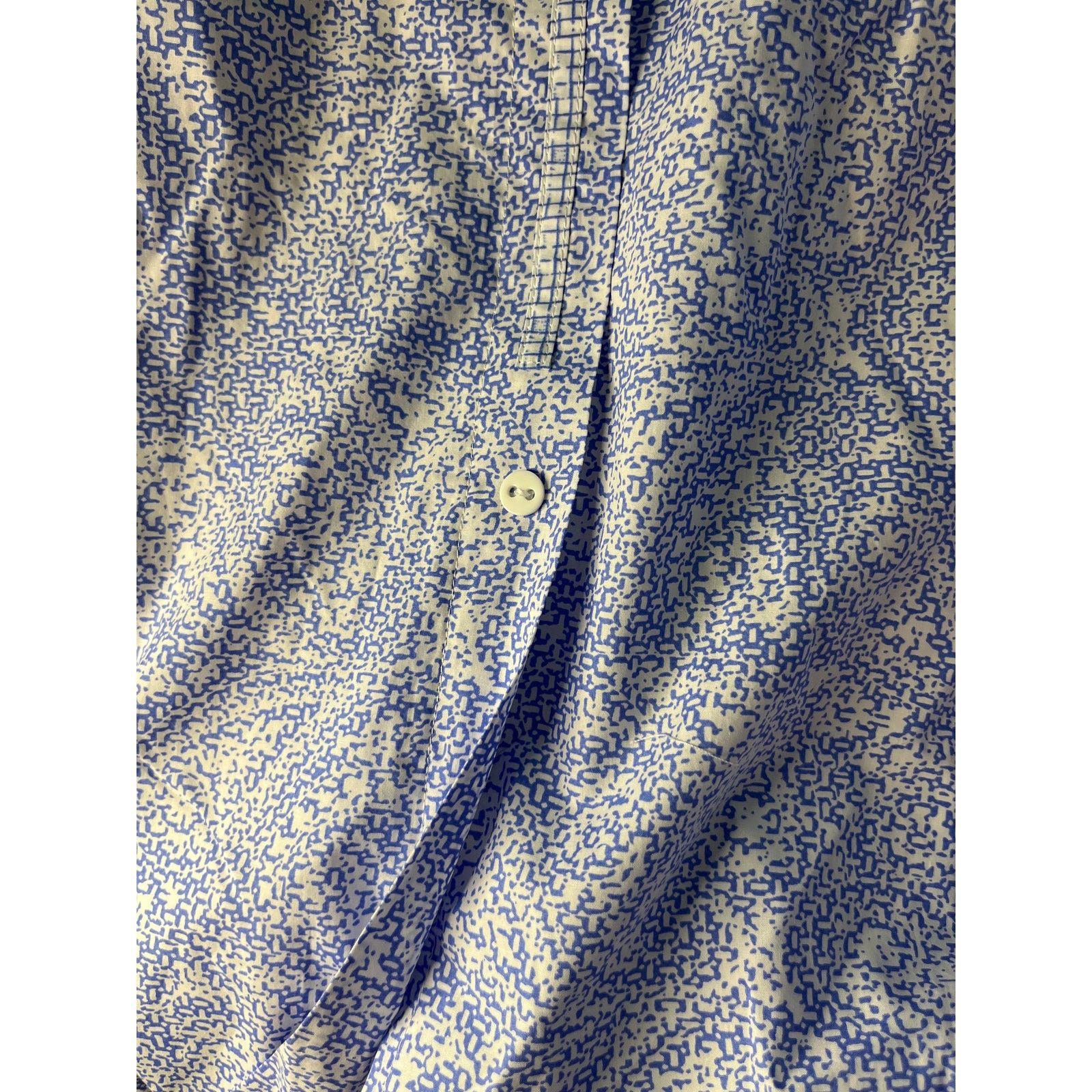 Habitat Habitat Clothes To Live In white blue button down Sz S 18328 Size S / US 4 / IT 40 - 8 Thumbnail