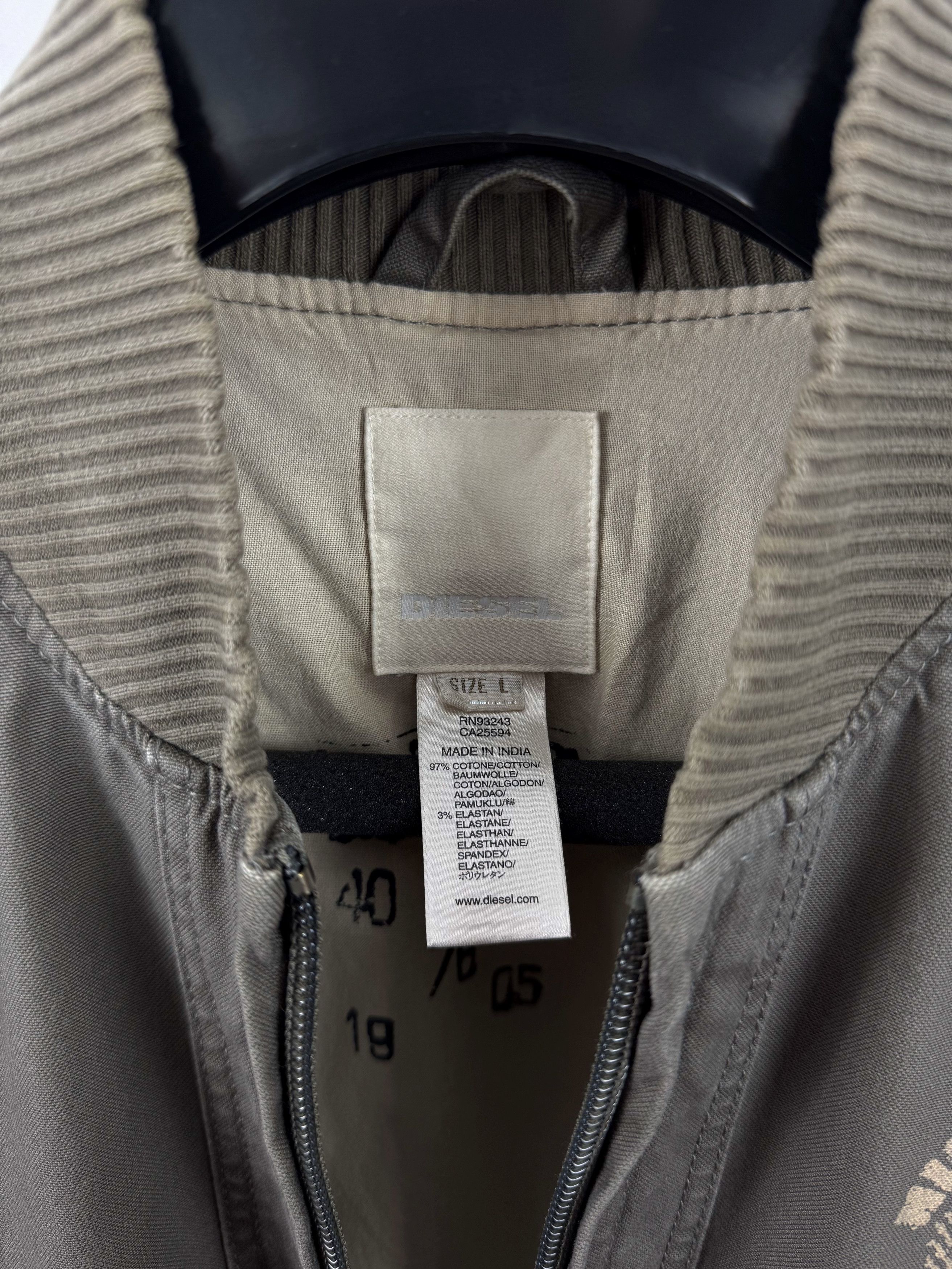 Diesel Diesel Night Flyers Bomber Flight Jacket Canvas Flak Size L Size US L / EU 52-54 / 3 - 12 Thumbnail