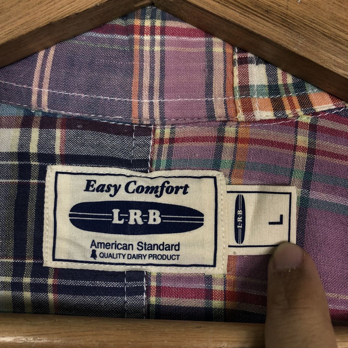 Japanese Brand 🔥Patch Work Tartan Design LRB Japan Issey Miyake Size US L / EU 52-54 / 3 - 14 Thumbnail