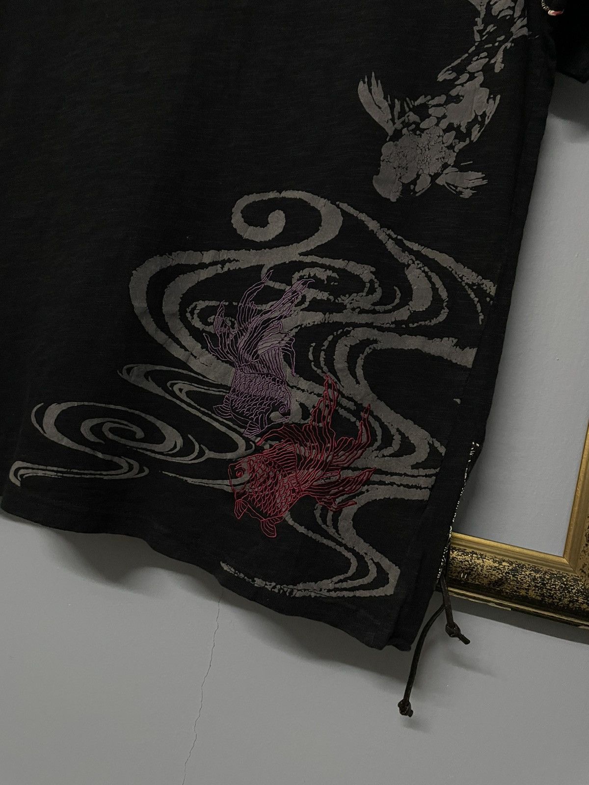 Designer × Japanese Brand × Vintage Vintage Japan Designer Traditional Koi Sukajan Embroidery Size US M / EU 48-50 / 2 - 9 Thumbnail