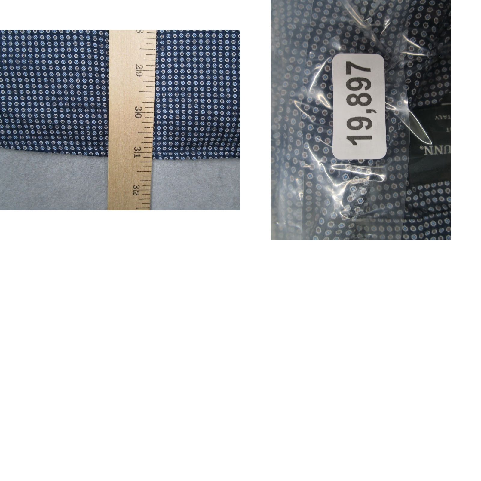 Rodd & Gunn Rodd & Gunn Shirt Mens 2XL Blue Sports Fit Button Up Long Sleeve Casual Work Geometric Pattern - Cotton Knit, Regular Size, City Preppy Style - Mens Size US XXL / EU 58 / 5 - 8 Thumbnail