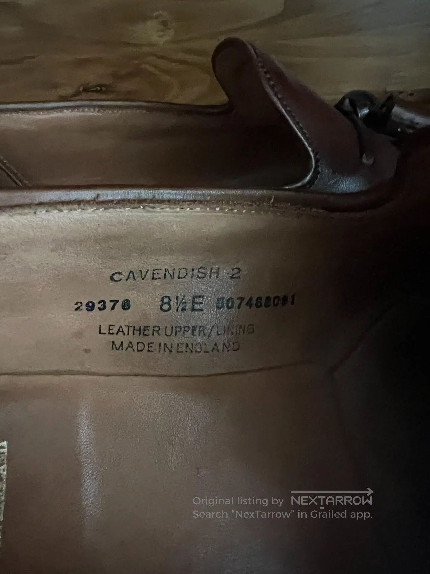 Crockett & Jones brown leather penny loafers for gentlemen. Size US 8.5 / EU 41-42 - 8 Thumbnail