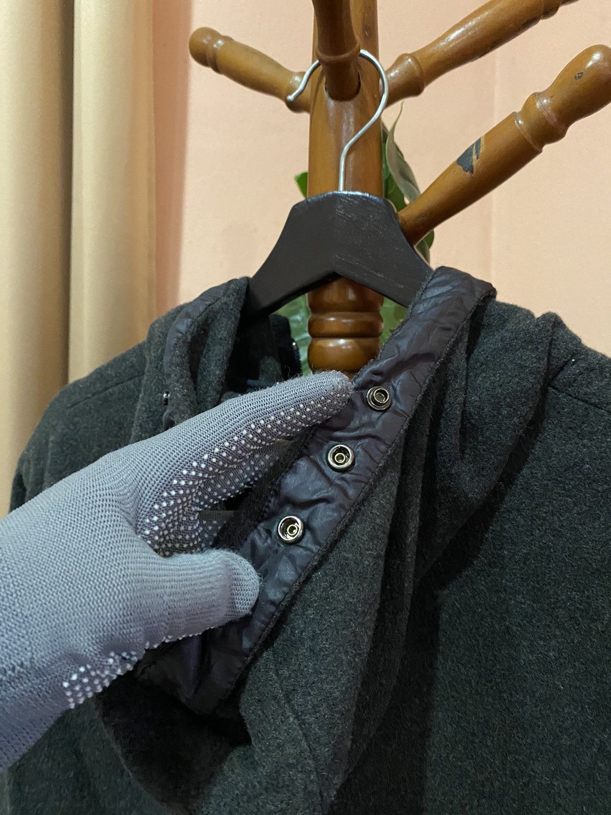 Allegri ELEGANT ALLEGRI DARK GREY WOOL BLEND JACKET Size US M / EU 48-50 / 2 - 10 Thumbnail
