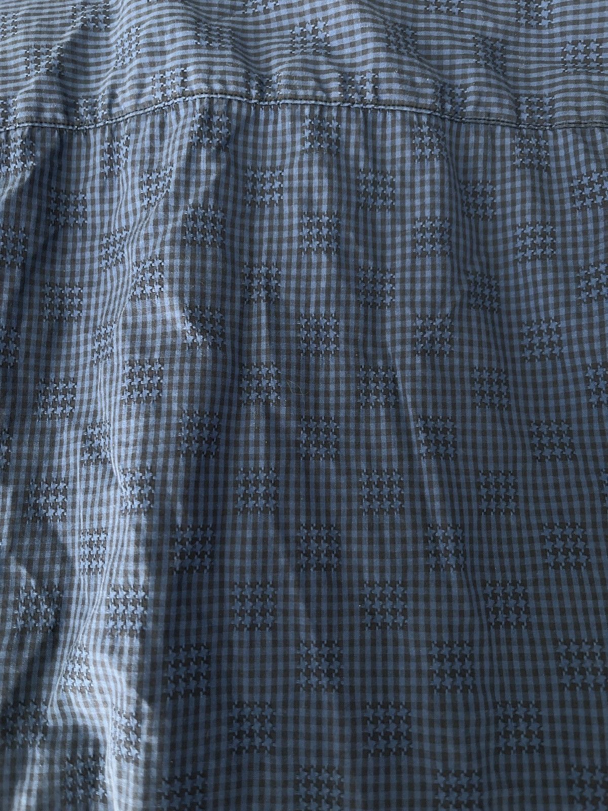 BUGATCHI STEAL! 2000s Bugatchi Blue Flannel Shirt Size US XXL / EU 58 / 5 - 5 Thumbnail