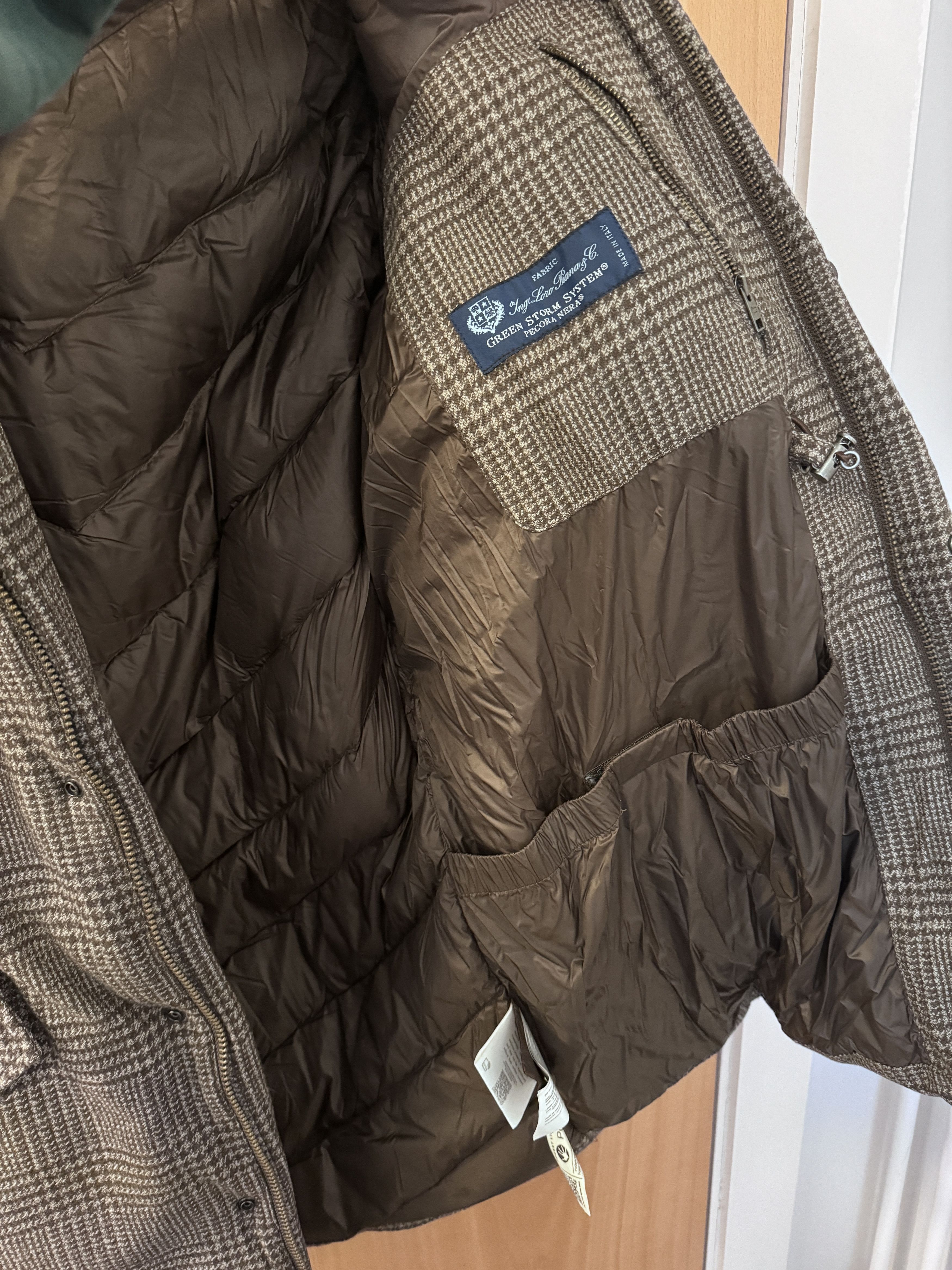 Loro Piana × Woolrich Woolen Mills Woolrich Parka Prince of Wales (Loro Piana) Check Print Size US M / EU 48-50 / 2 - 6 Thumbnail