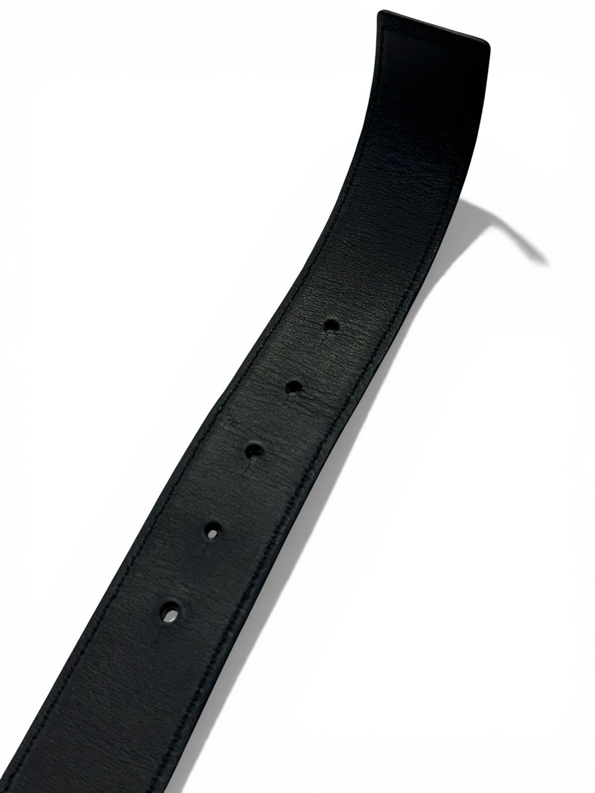 Amiri Mike Amiri Black Logo Belt Size 28 - 7 Thumbnail