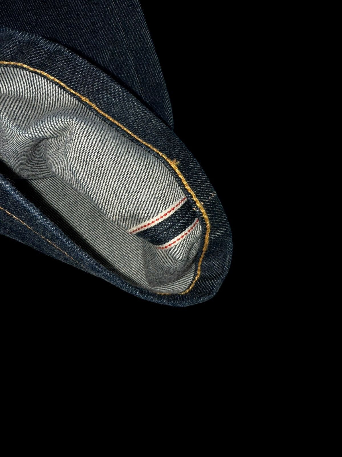 Evisu Crazy Evisu Straight Navy Selvedge Denim Jeans Multipocket Size US 34 / EU 50 - 14 Thumbnail