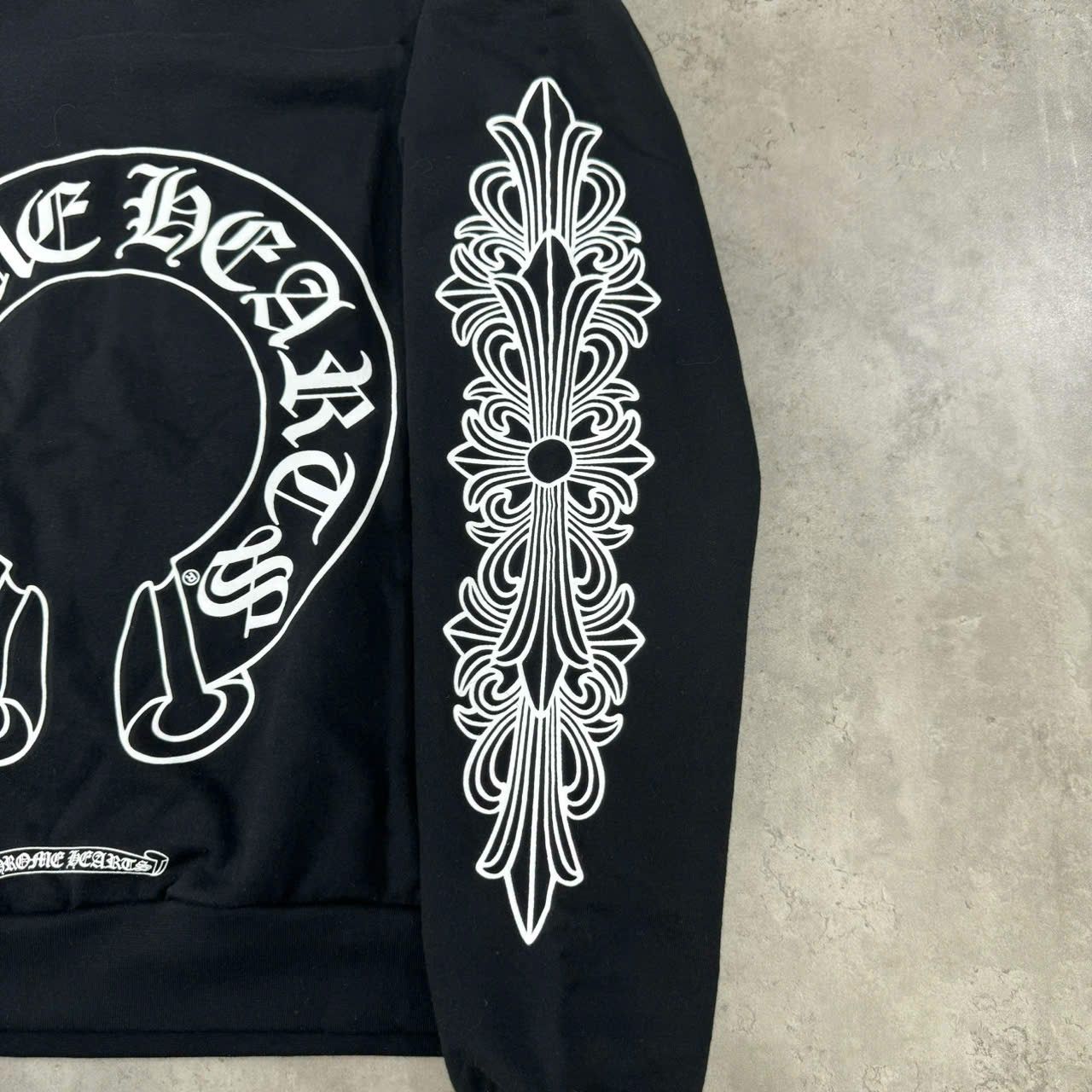 Chrome Hearts Chrome Hearts sweater black horeshoe Size US XL / EU 56 / 4 - 2 Thumbnail