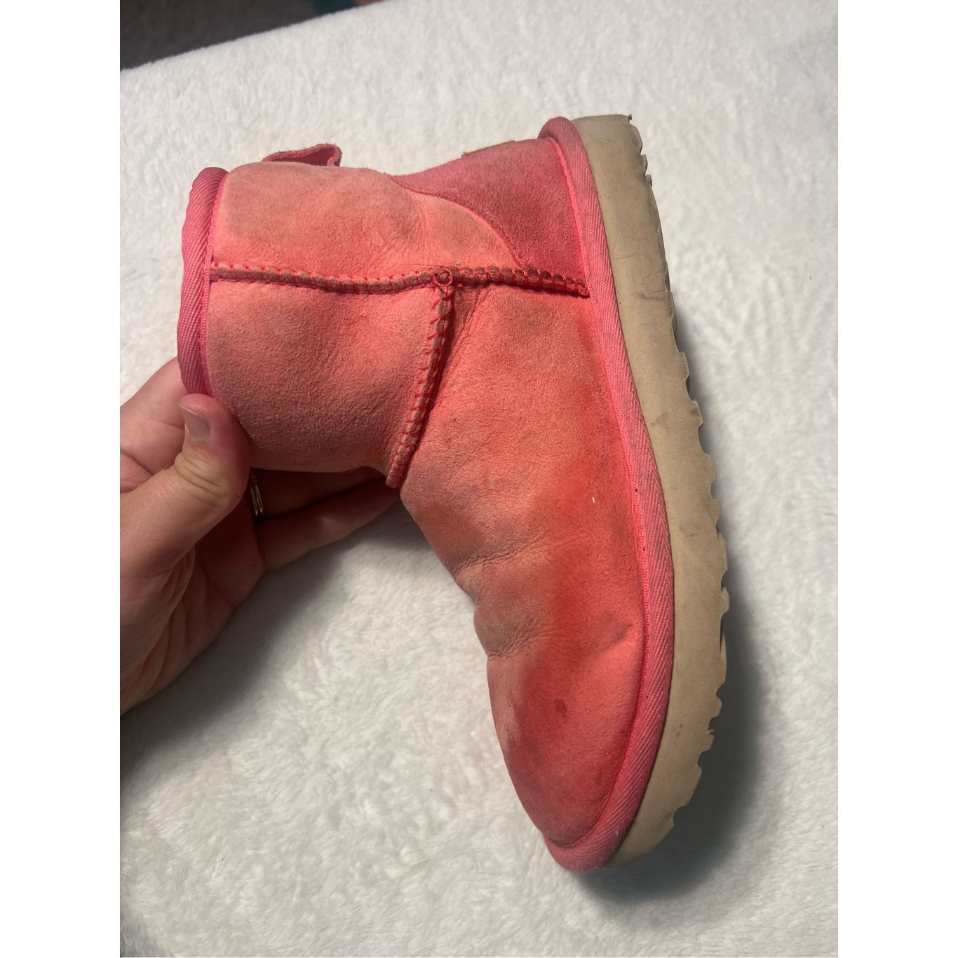 Ugg Ugg Pink Classic Low Boots Woman’s Size 6 -Could Use A Clean Size US 6 / IT 36 - 2 Thumbnail