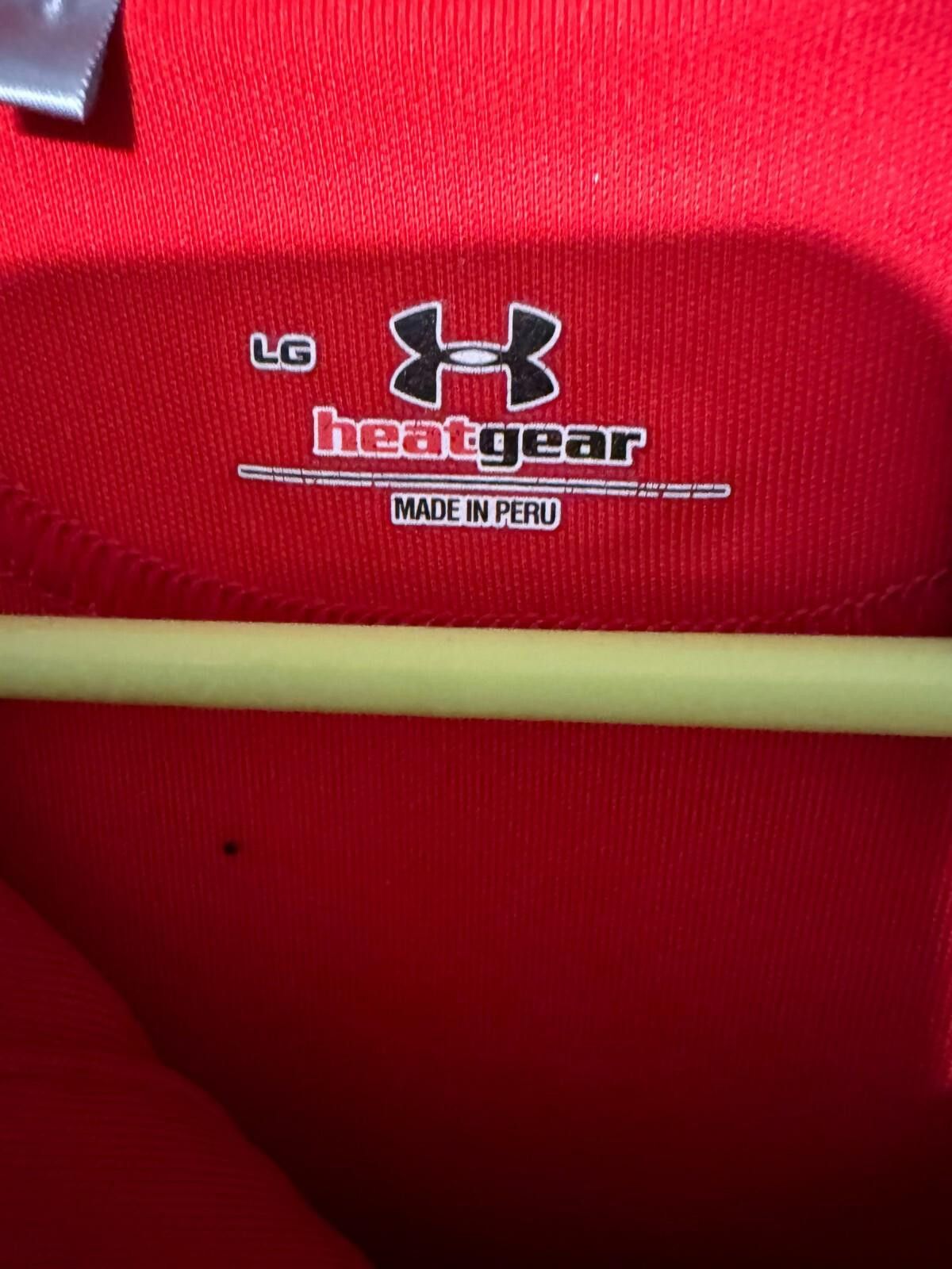 Under Armour Texas Tech Red Raiders Polo Shirt Red Under Armour Si L Men Size ONE SIZE - 5 Thumbnail