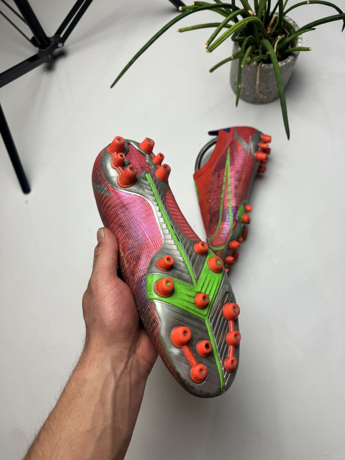 Nike × Vintage Rare Nike Mercurial flyknit boots Size US 9 / EU 42 - 3 Thumbnail