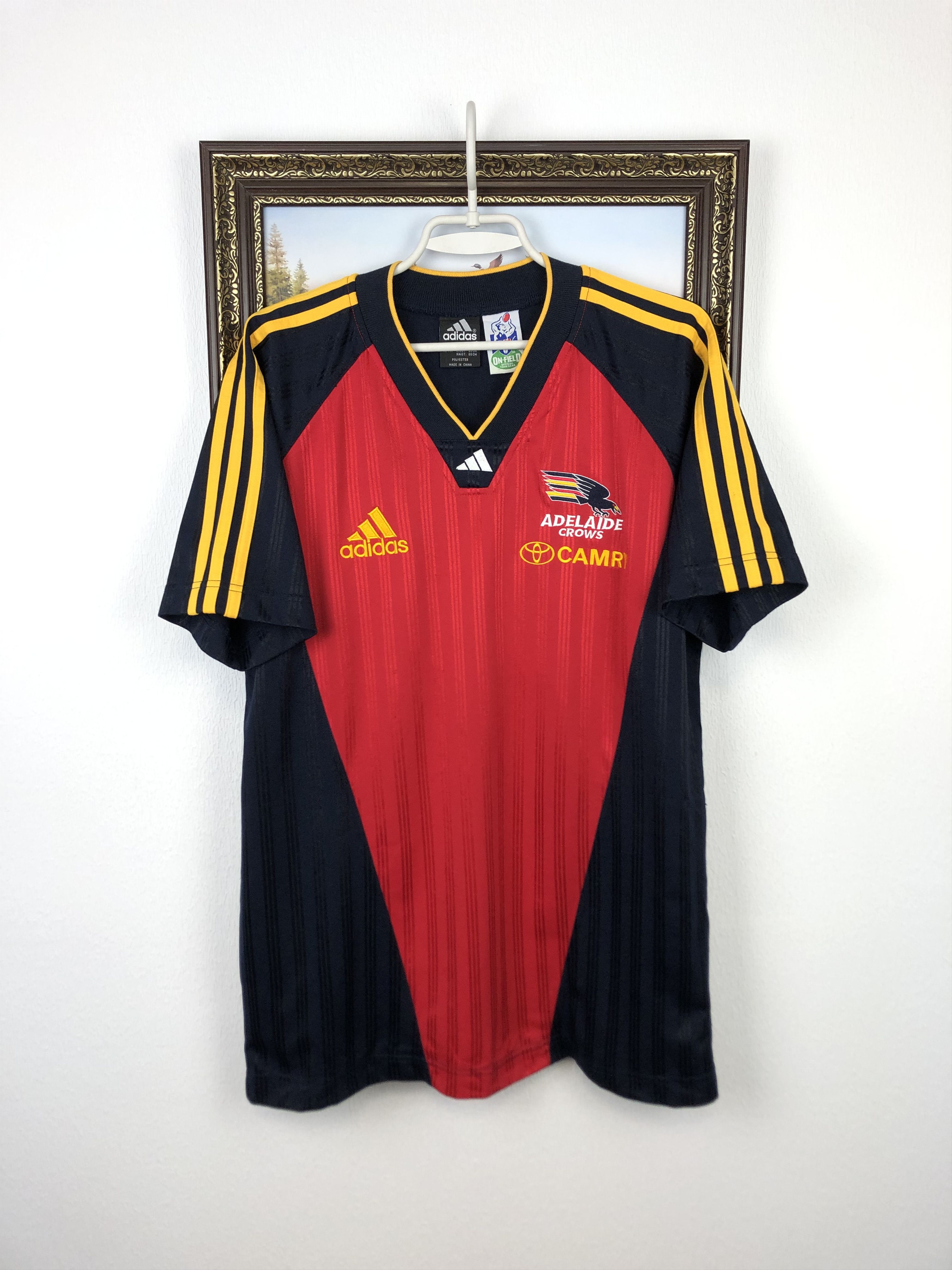 Adidas Adidas AFL Vintage 90s Adelaide Crows Football Jersey Size US M / EU 48-50 / 2 - 1 Thumbnail