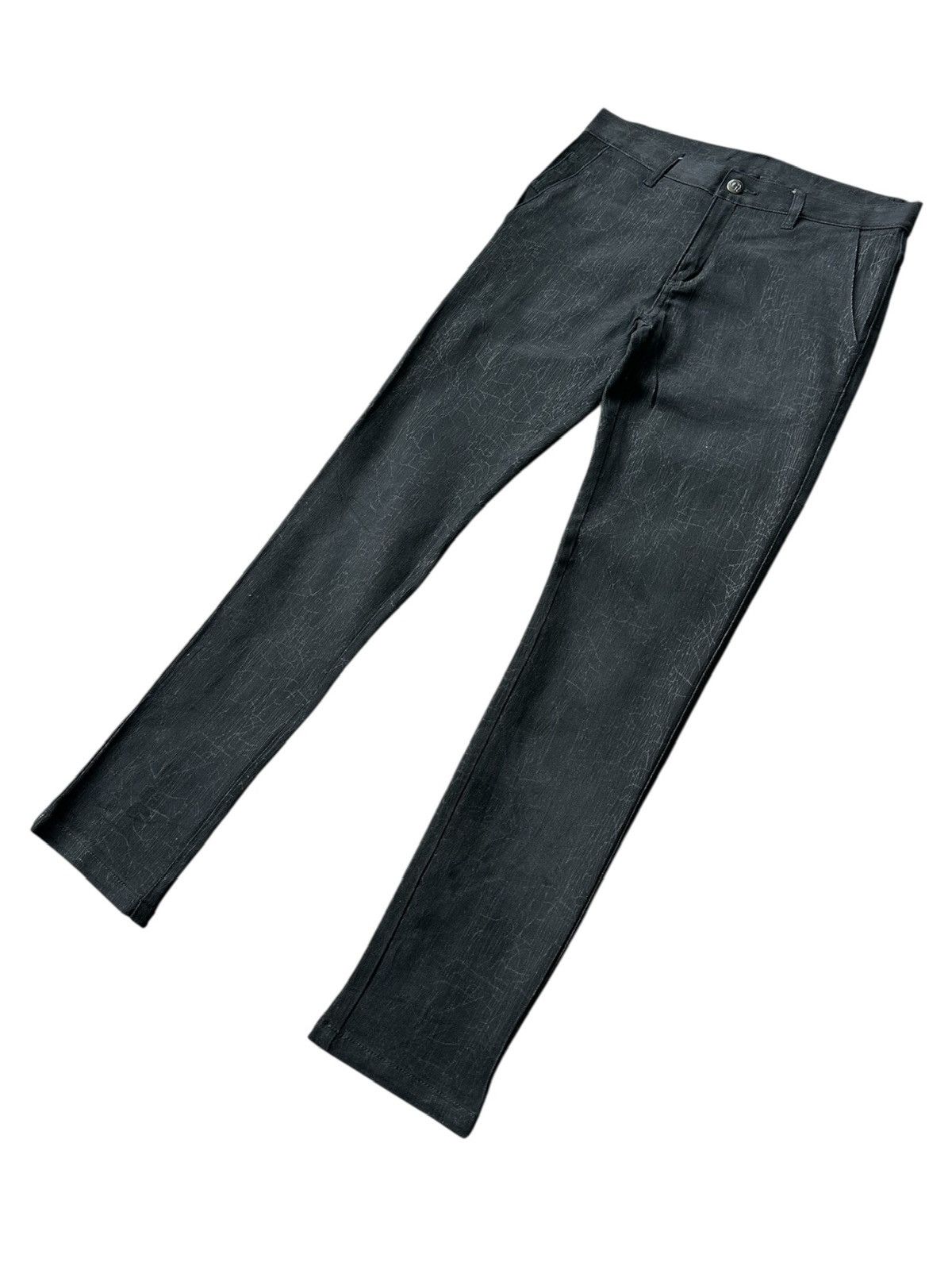 Kiminori Morishita 00’s Garnier by Kiminori Morishita web printed trouser pants Size US 30 / EU 46 - 4 Thumbnail
