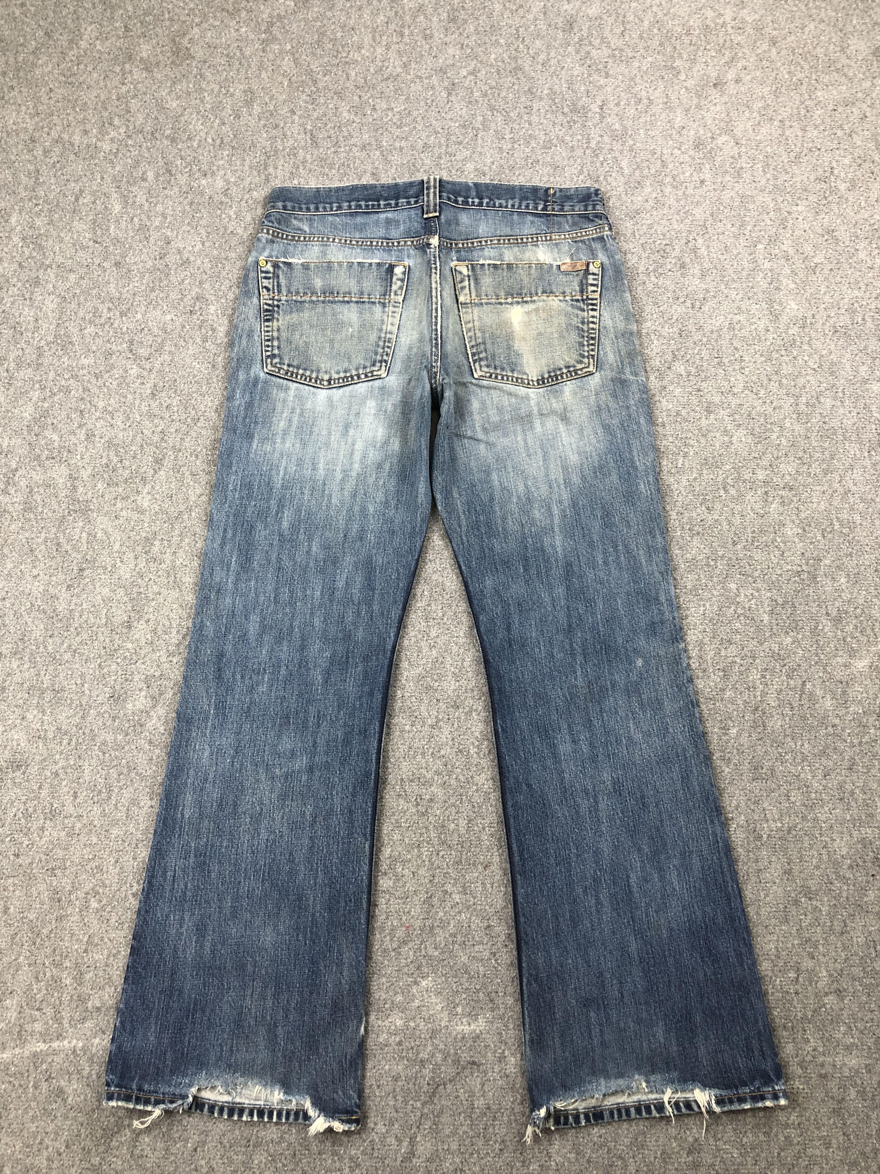 Carhartt Vintage Distressed Carhartt Flared Bootcut Jeans DP2545 Size US 31 - 3 Thumbnail