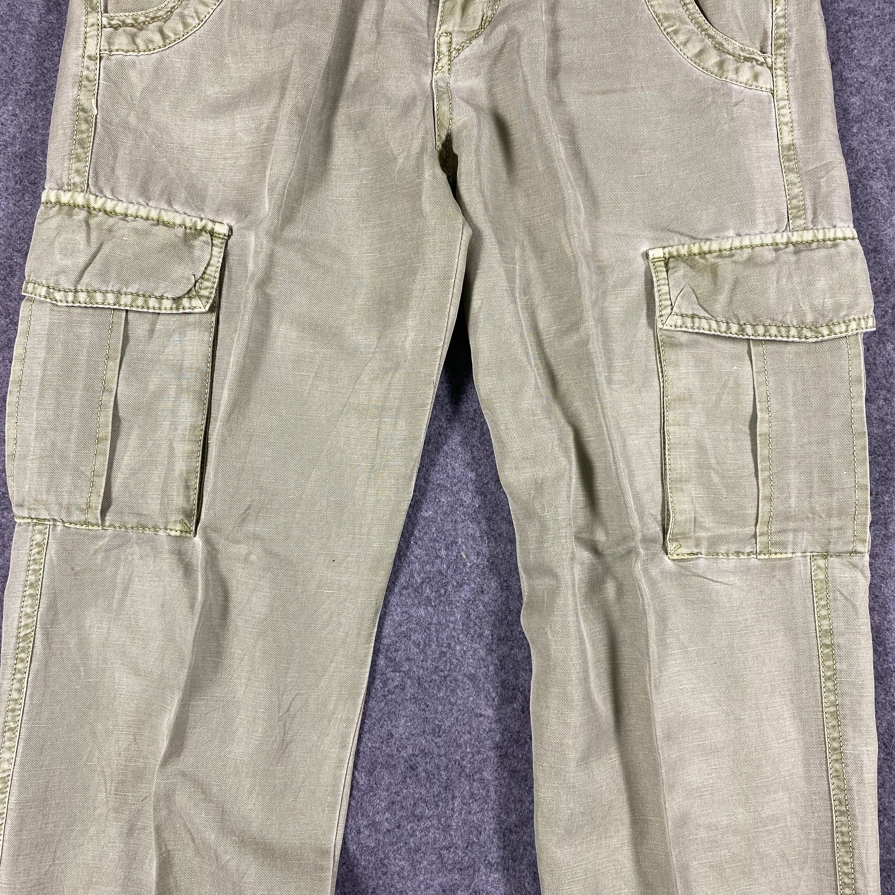 Japanese Brand Japanese Brand Ray Cassin Faded Multipocket Cargo Pants Size US 28 / EU 44 - 5 Thumbnail