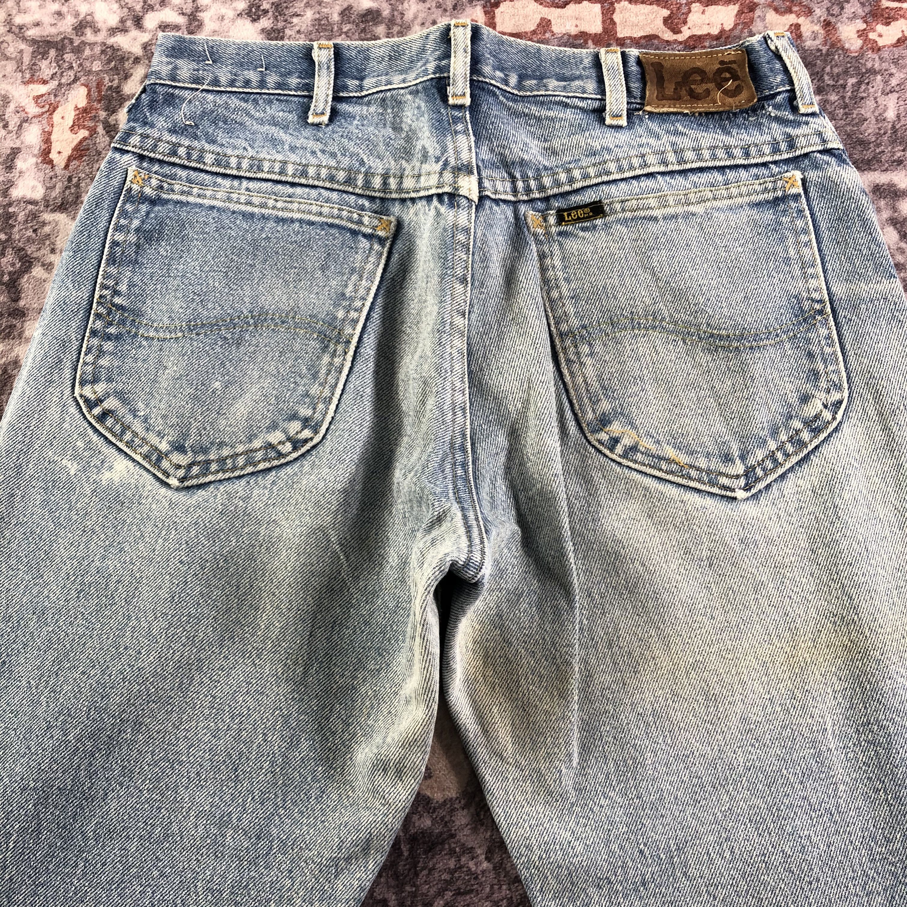 Lee × Vintage Vintage 90s Light Wash Lee Jeans-JM3255 Size US 30 / EU 46 - 5 Thumbnail