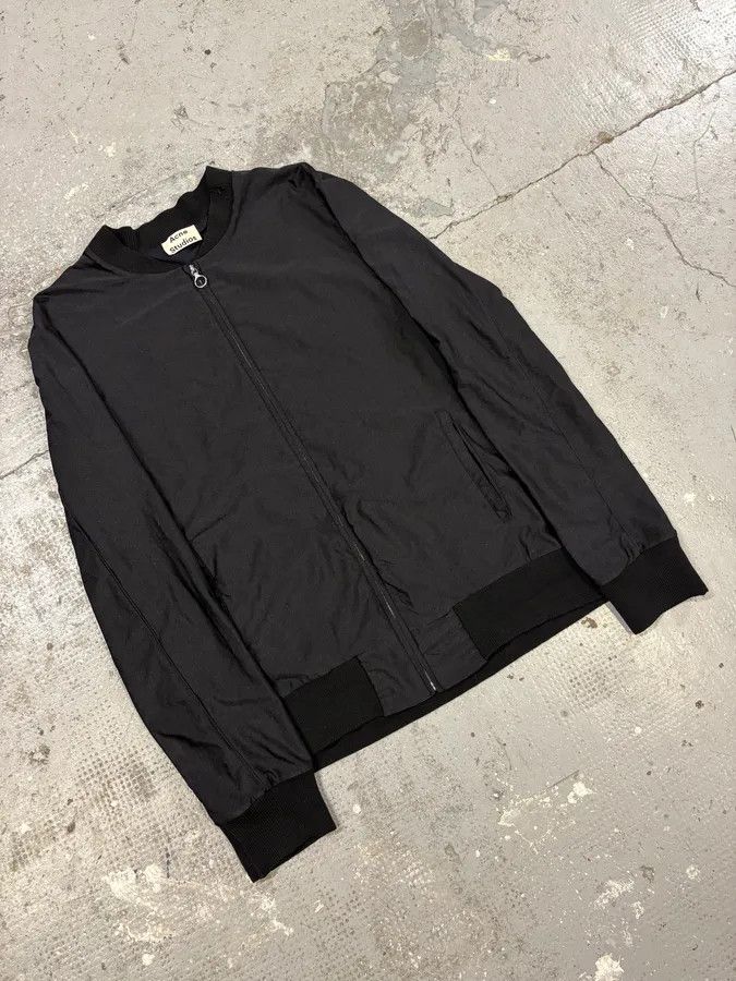 Acne Studios AW2015 Acne Studios Light Black Bomber Jacket Size US M / EU 48-50 / 2 - 4 Thumbnail