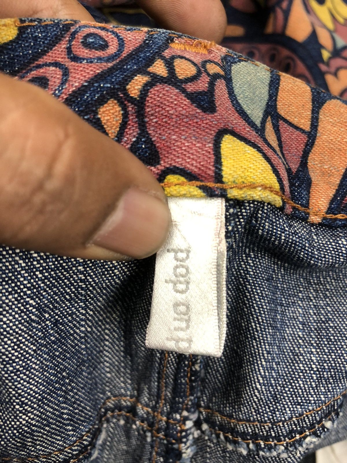 Japanese Brand × Vintage Vintage Japanese Brand Pop And Pop Family OVP Flare Jeans Size US 30 / EU 46 - 19 Thumbnail