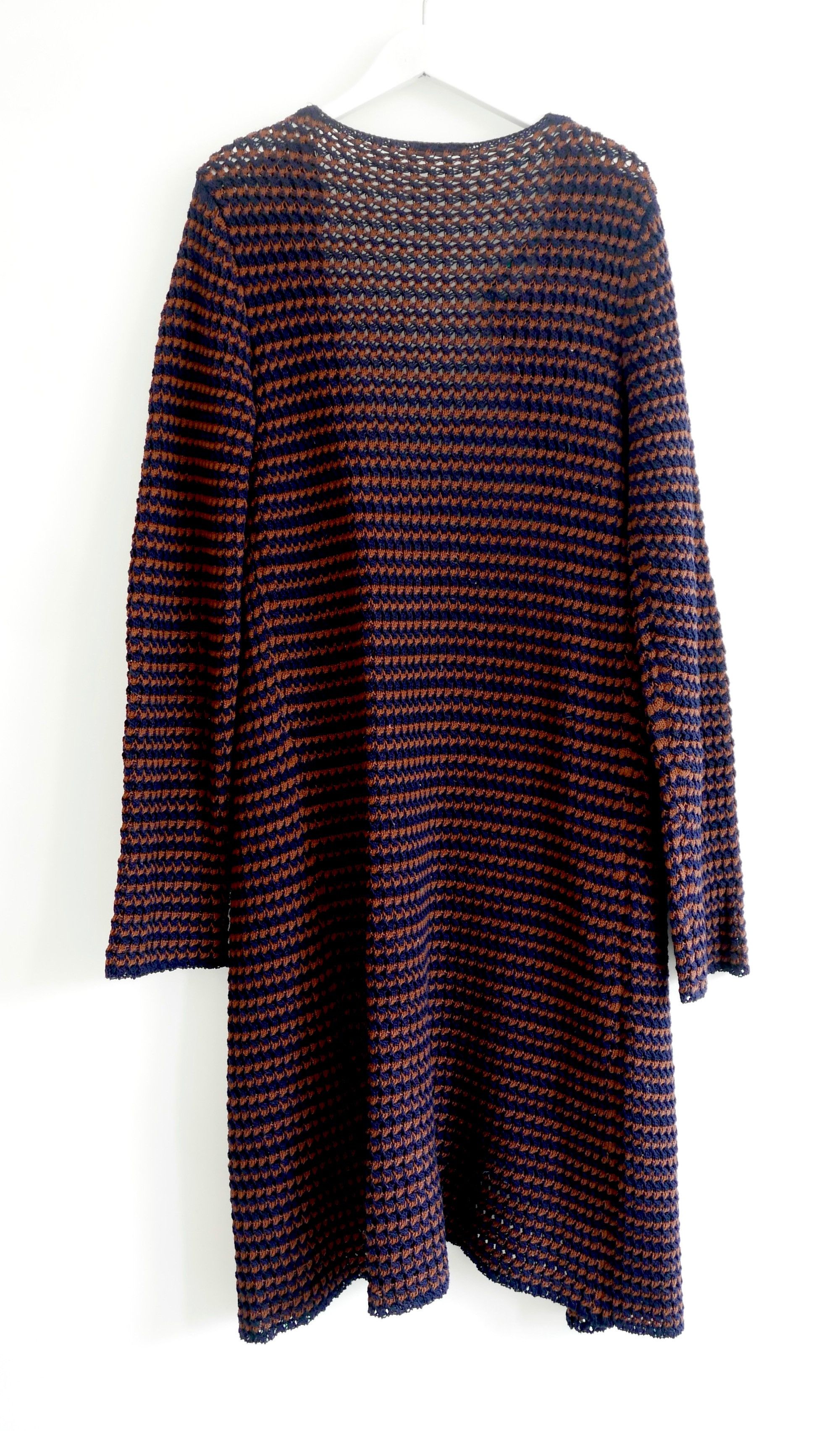 Prada Prada Spring 2005 Crochet Embellished Cardigan Coat Size M / US 6-8 / IT 42-44 - 4 Thumbnail
