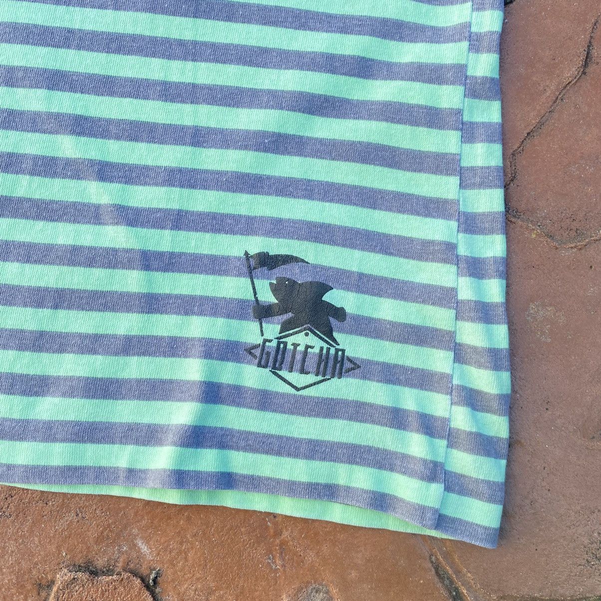 Gotcha Thrashed Faded Vintage 90s Gotcha Surfboard ERD GRUNGE TEE Size US XL / EU 56 / 4 - 3 Thumbnail