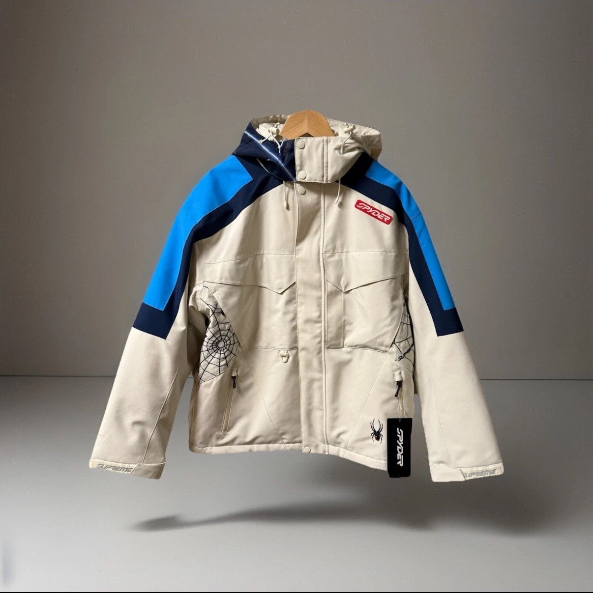 Supreme x Spyder Technical Jacket White