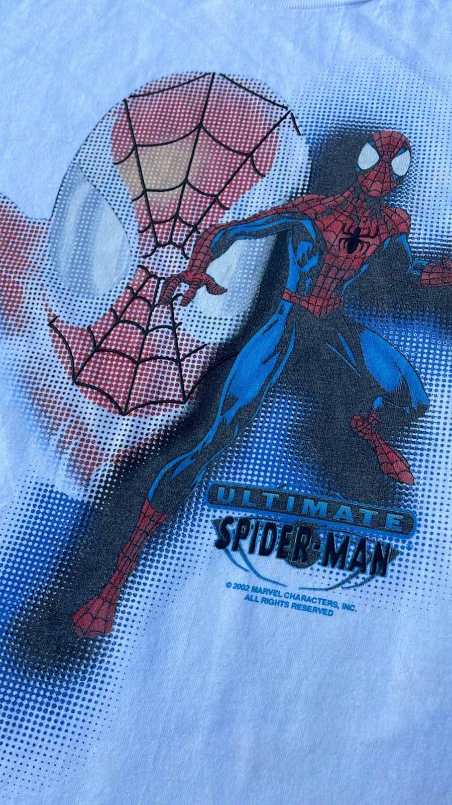 Mad Engine × Marvel Comics × Sp5der 2002s SPIDERMAN MOVIE VINTAGE PROMO TEE Size US XL / EU 56 / 4 - 2 Thumbnail