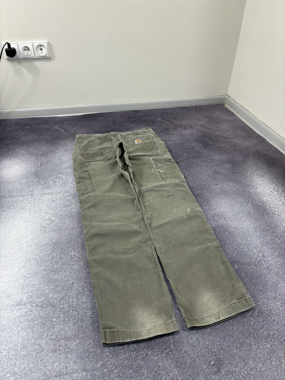 Carhartt Vintage Carhartt Double Knee Military Green Hype Baggy Pants Size US 32 / EU 48 - 3 Thumbnail