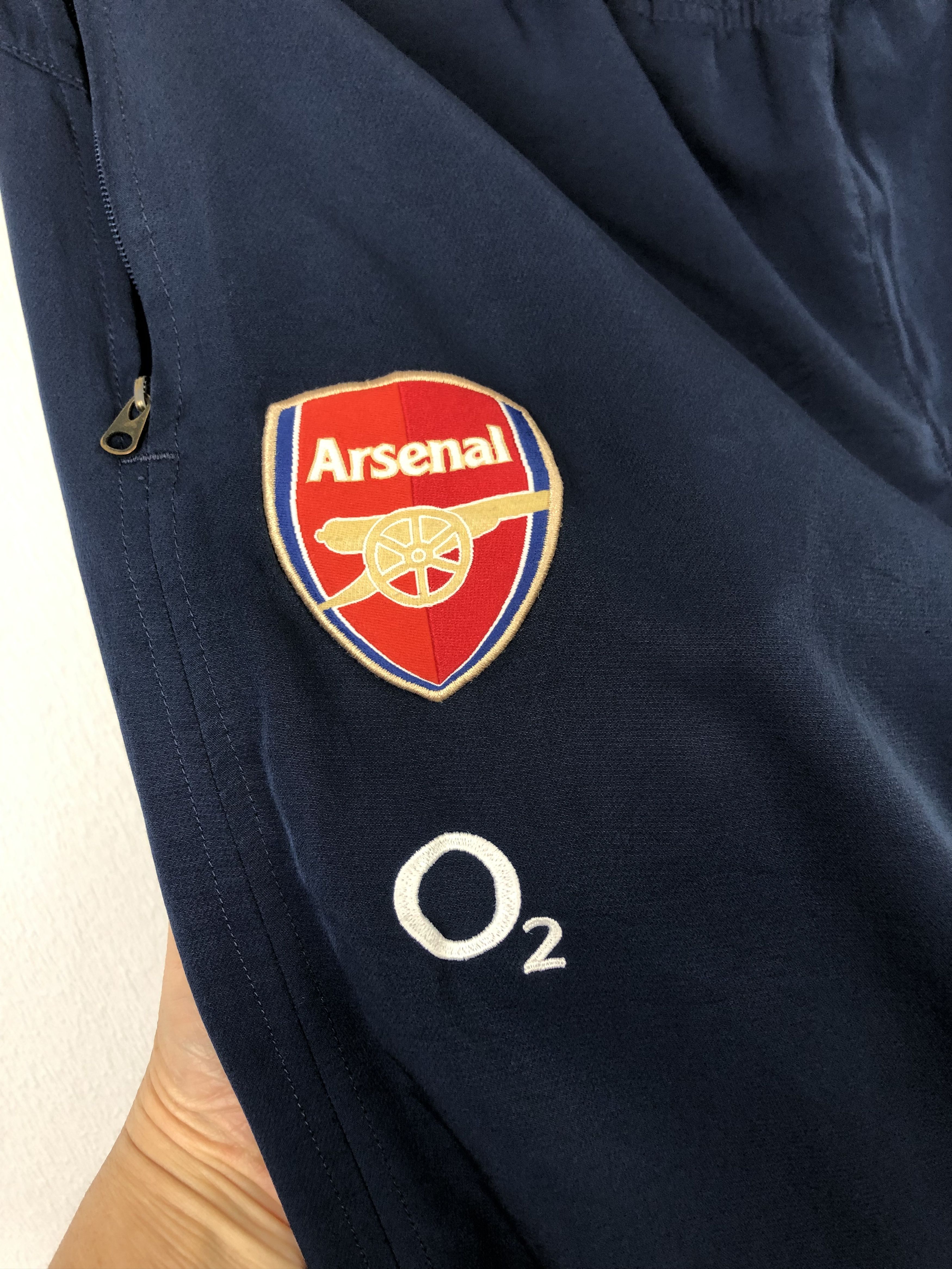 Nike Vintage Nike Arsenal o2 Football Pants Soccer Highbury M Size US 32 / EU 48 - 2 Thumbnail