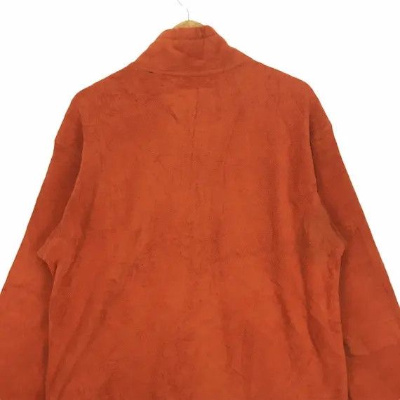 Vintage Vtg FIRST DOWN USA Zip Up Fleece Sweater Jacket Streetwear Size L / US 10 / IT 46 - 2 Thumbnail