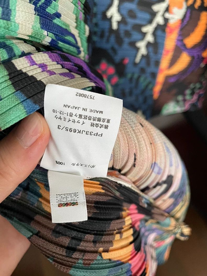 Issey Miyake Issey Miyake size:3 Colorful color-blocked long-sleeved sh Size XS / US 0-2 / IT 36-38 - 4 Thumbnail