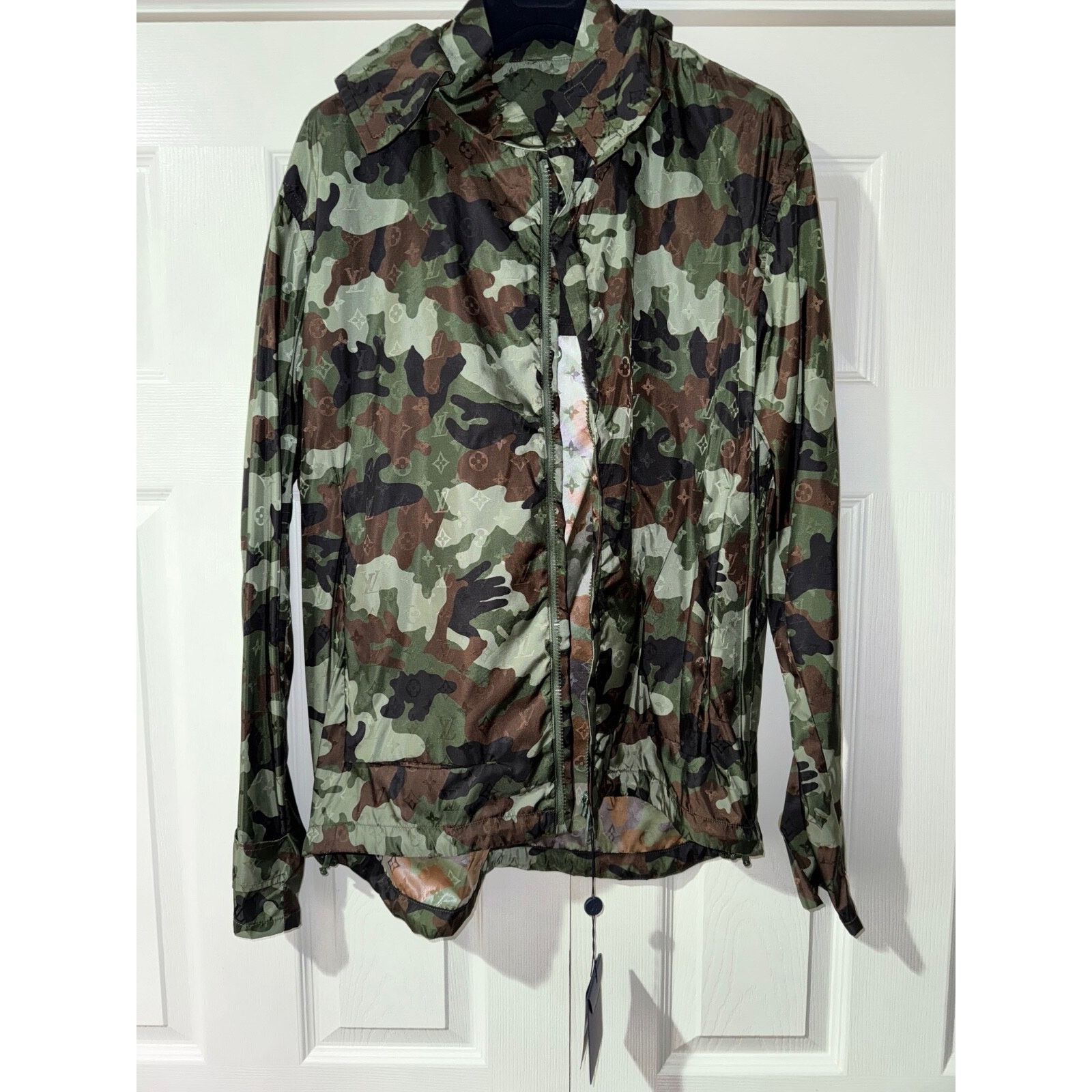 Louis Vuitton Louis Vuitton Virgil Abloh Monogram Windbreaker Jacket 48 Size US M / EU 48-50 / 2 - 14 Thumbnail