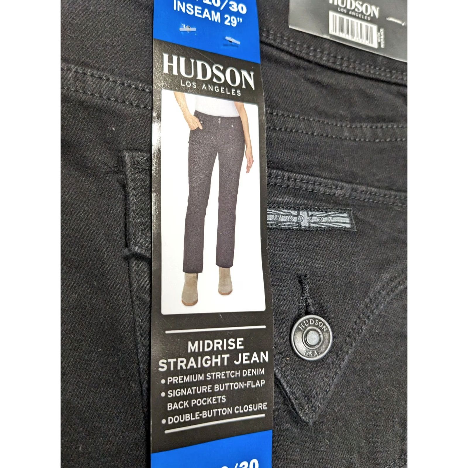 Hudson VINTAGE Hudson Women's Jeans? Size 32" / US 10 / IT 46 - 5 Thumbnail