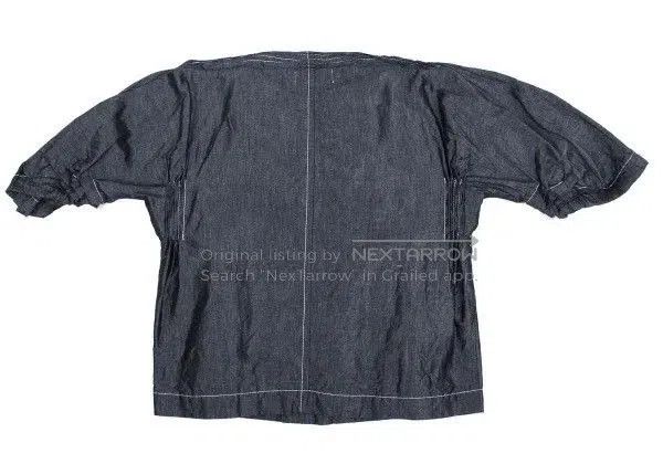 Comme des Garcons COMME des GARCONS Dark Vintage Denim Top. Size US M / EU 48-50 / 2 - 3 Thumbnail