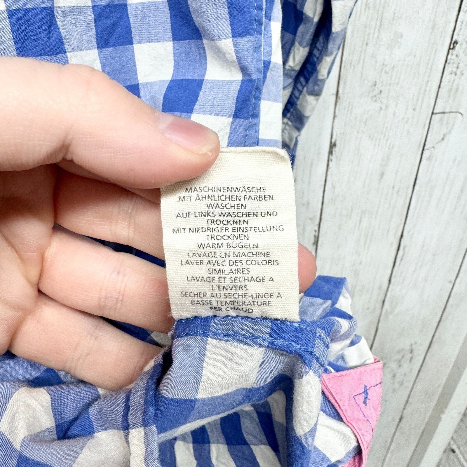 Other Johnnie-O Shirt M Hangin' Out Button Down Shirt Blue Plaid Size US M / EU 48-50 / 2 - 4 Thumbnail