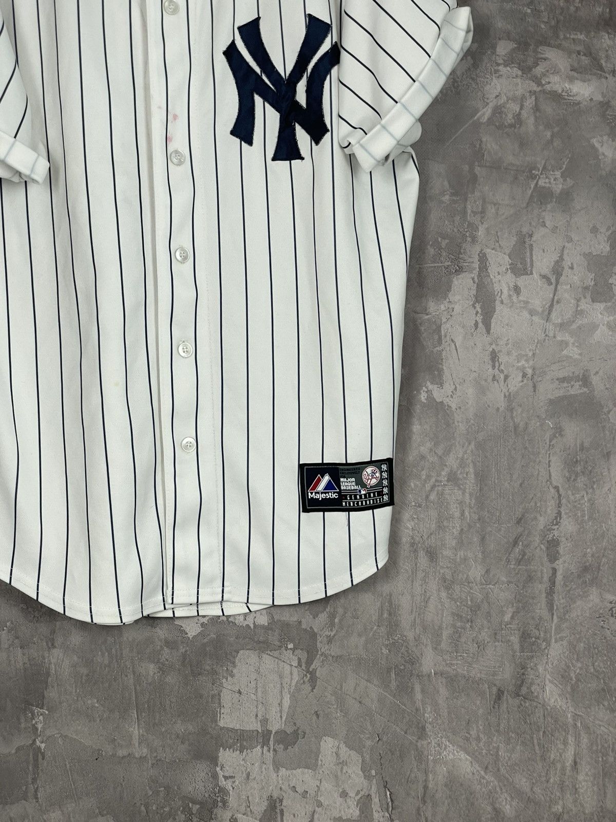 Majestic New York Yankees Vintage 90s baseball MLB Jersey Size US M / EU 48-50 / 2 - 6 Thumbnail